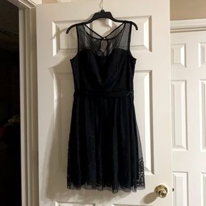 Db studio black sleeveless dress
